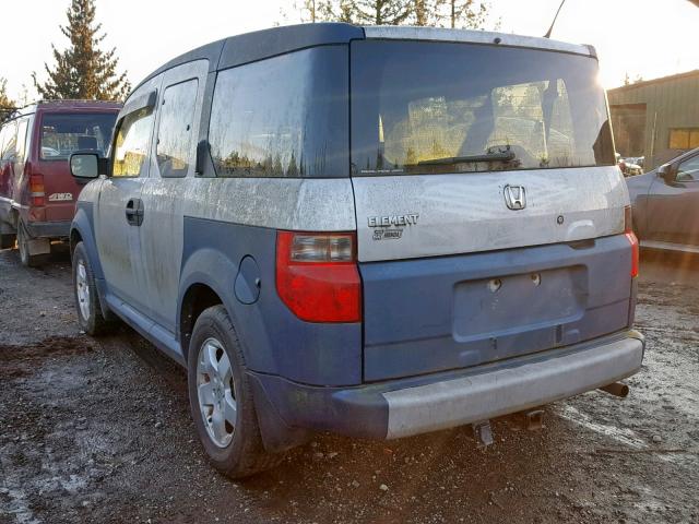 5J6YH28645L033924 - 2005 HONDA ELEMENT EX SILVER photo 3