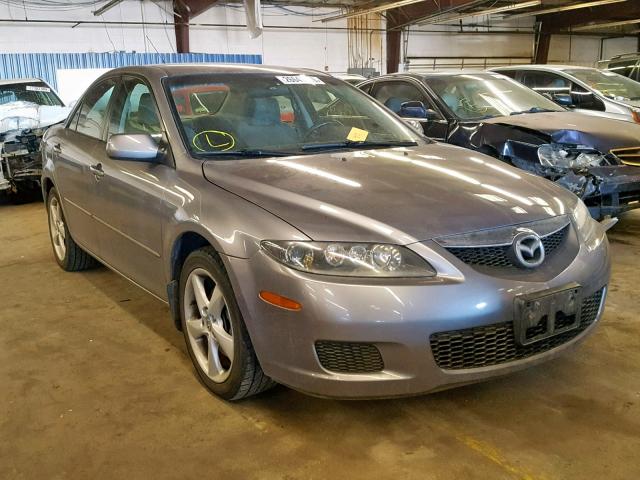 1YVHP80D565M56890 - 2006 MAZDA 6 S GRAY photo 1