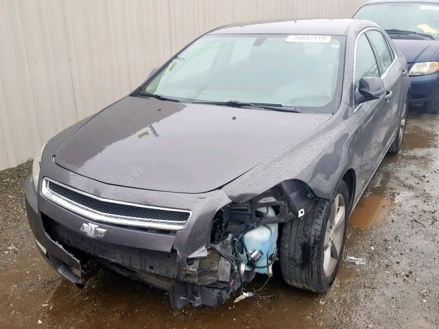1G1ZC5E1XBF160523 - 2011 CHEVROLET MALIBU 1LT გრაფიტი ფოტო 2