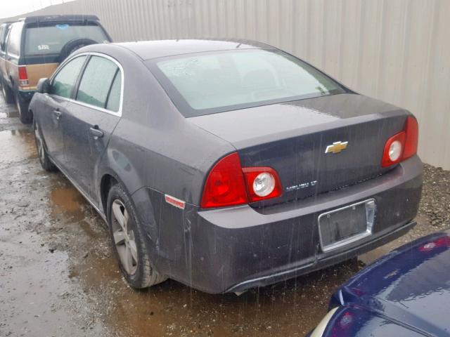 1G1ZC5E1XBF160523 - 2011 CHEVROLET MALIBU 1LT გრაფიტი ფოტო 3