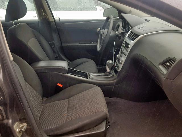 1G1ZC5E1XBF160523 - 2011 CHEVROLET MALIBU 1LT გრაფიტი ფოტო 5