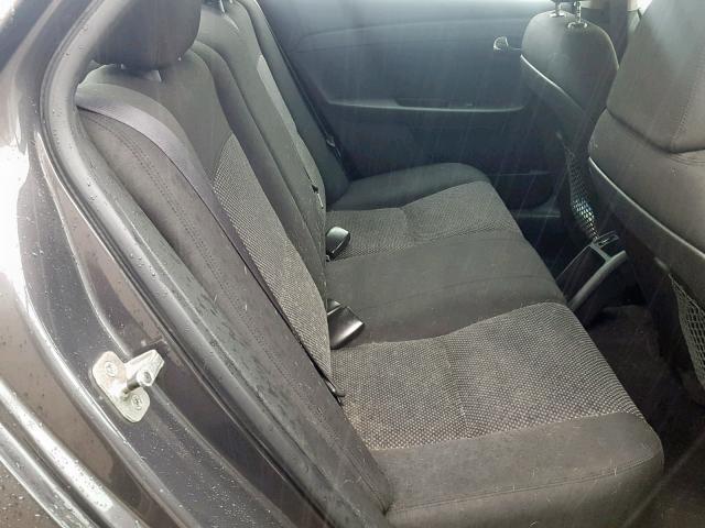 1G1ZC5E1XBF160523 - 2011 CHEVROLET MALIBU 1LT გრაფიტი ფოტო 6