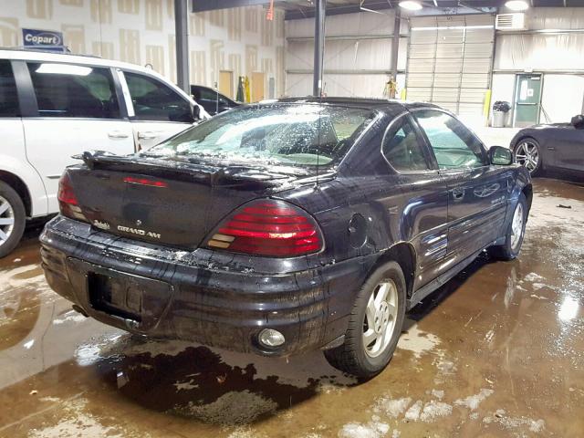 1G2NE12EXXM938116 - 1999 PONTIAC GRAND AM S BLACK photo 4