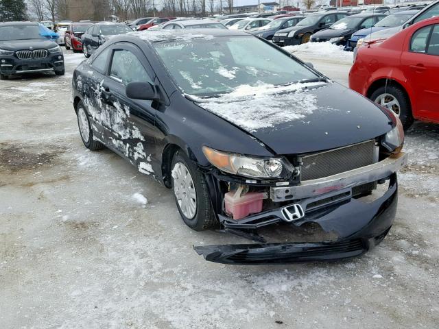 2HGFG12268H004220 - 2008 HONDA CIVIC DX BLACK photo 1