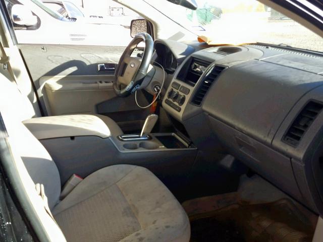 2FMDK36C48BB27273 - 2008 FORD EDGE SE BLACK photo 5