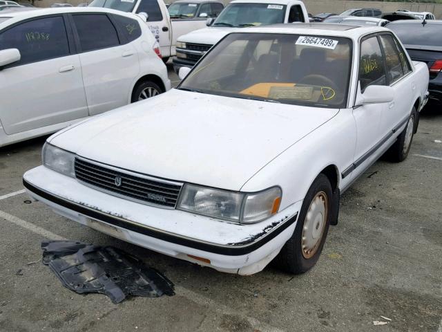 JT2MX83E7K0028585 - 1989 TOYOTA CRESSIDA L WHITE photo 2