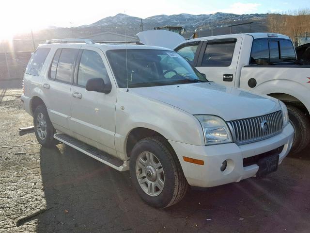 4M2DU86WX3ZJ50398 - 2003 MERCURY MOUNTAINEE WHITE photo 1