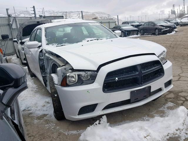2B3CL1CT6BH600294 - 2011 DODGE CHARGER PO WHITE photo 1