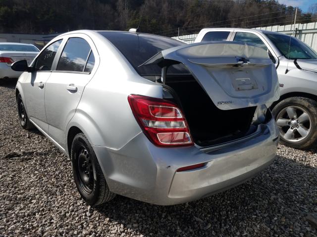 1G1JB5SH8J4107668 - 2018 CHEVROLET SONIC LS  照片 3