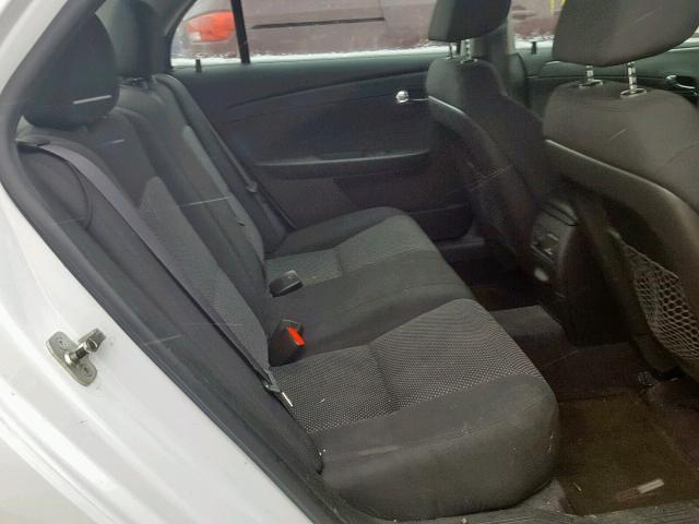 1G1ZC5E11BF213853 - 2011 CHEVROLET MALIBU 1LT 白色 照片 6