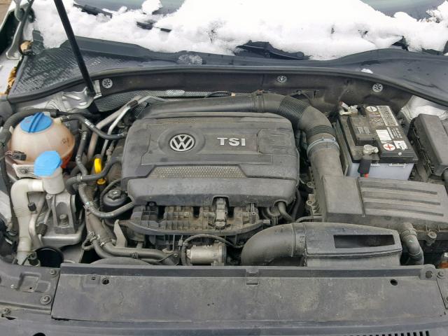 1VWAT7A36EC059148 - 2014 VOLKSWAGEN PASSAT S SILVER photo 7