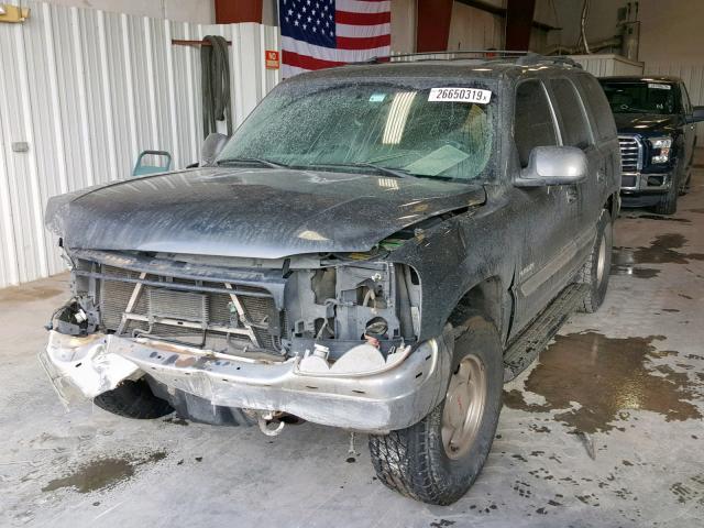 1GKEK13T41J112523 - 2001 GMC YUKON GRAY photo 2