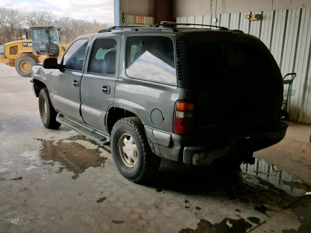 1GKEK13T41J112523 - 2001 GMC YUKON GRAY photo 3