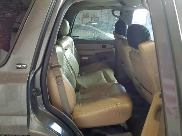 1GKEK13T41J112523 - 2001 GMC YUKON GRAY photo 6