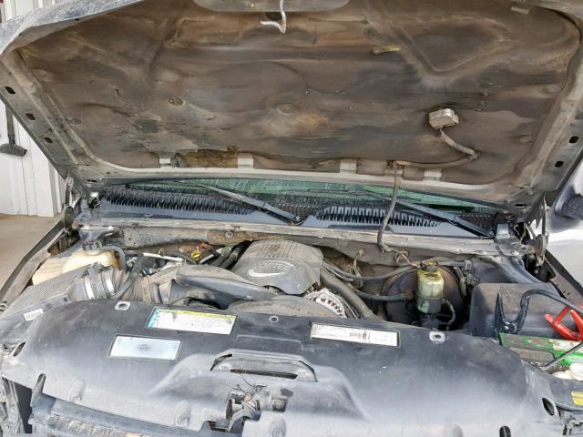 1GKEK13T41J112523 - 2001 GMC YUKON GRAY photo 7