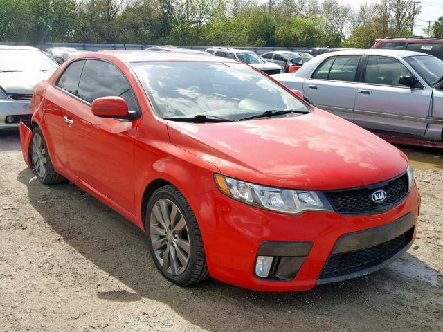 KNAFW6A32D5658428 - 2013 KIA FORTE SX RED photo 1