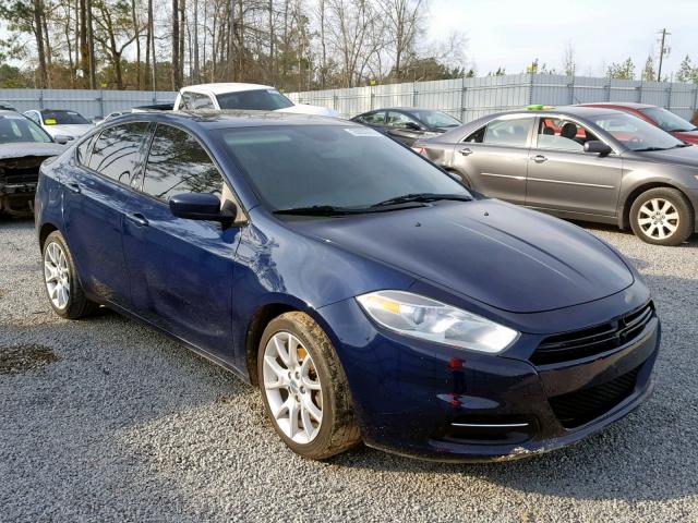 1C3CDFBA2DD214260 - 2013 DODGE DART SXT BLUE photo 1