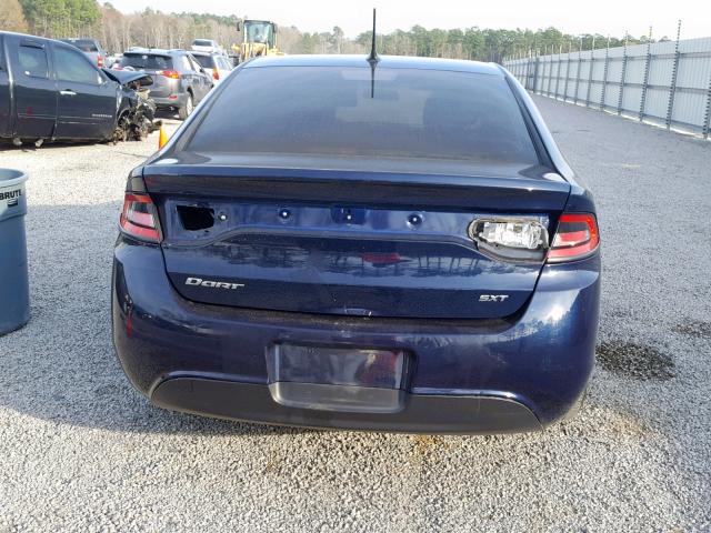 1C3CDFBA2DD214260 - 2013 DODGE DART SXT BLUE photo 9