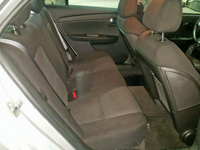 1G1ZH57B99F216789 - 2009 CHEVROLET MALIBU 1LT SILVER photo 6