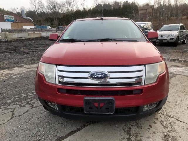 2FMDK48C08BA69102 - 2008 FORD EDGE SEL RED photo 3