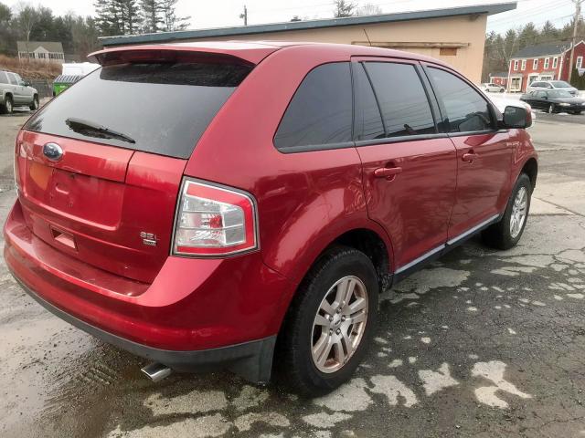 2FMDK48C08BA69102 - 2008 FORD EDGE SEL RED photo 5