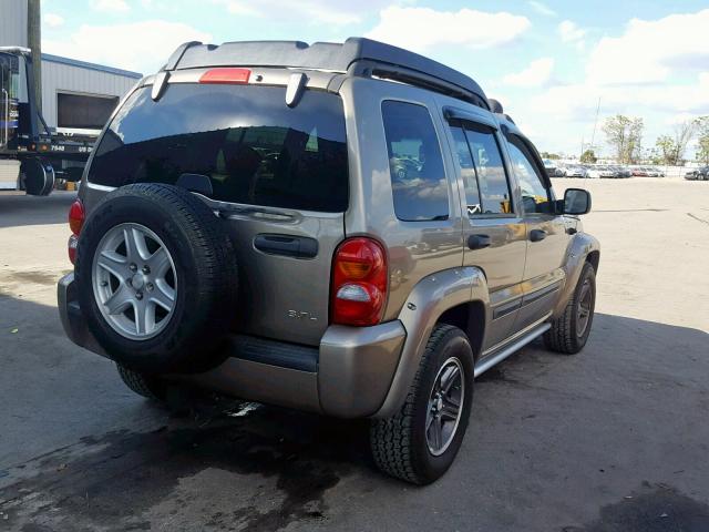 1J4GK38K44W102608 - 2004 JEEP LIBERTY RE TAN photo 4
