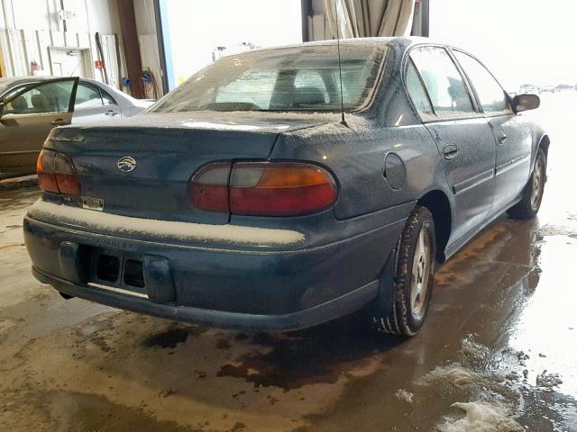 1G1NE52J02M634486 - 2002 CHEVROLET MALIBU LS TEAL photo 4