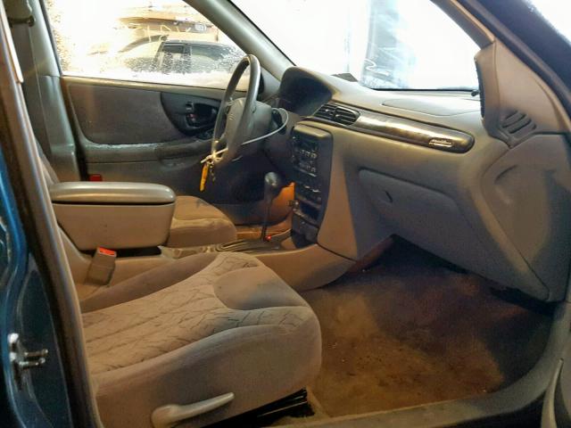 1G1NE52J02M634486 - 2002 CHEVROLET MALIBU LS TEAL photo 5