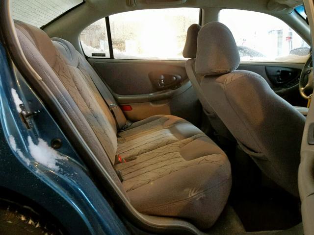 1G1NE52J02M634486 - 2002 CHEVROLET MALIBU LS TEAL photo 6