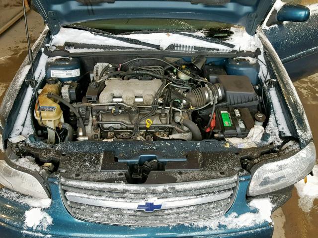 1G1NE52J02M634486 - 2002 CHEVROLET MALIBU LS TEAL photo 7