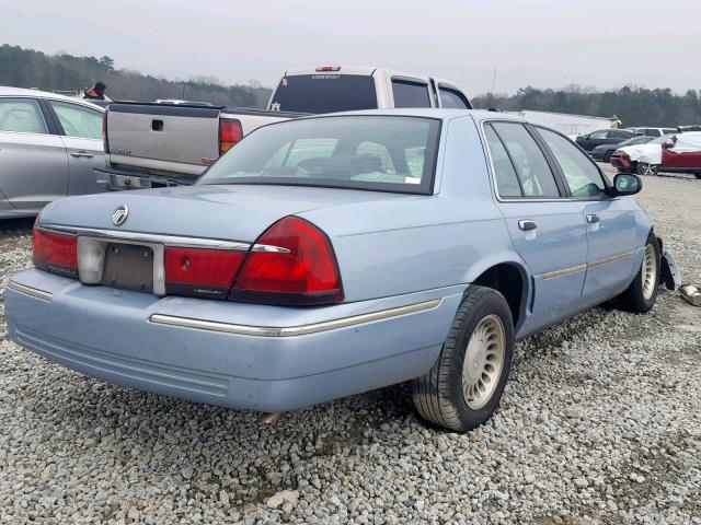 2MEFM75W8YX603147 - 2000 MERCURY GRAND MARQ BLUE photo 4