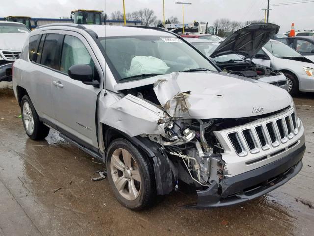 1C4NJCBA2CD518845 - 2012 JEEP COMPASS SP 银色 照片 1