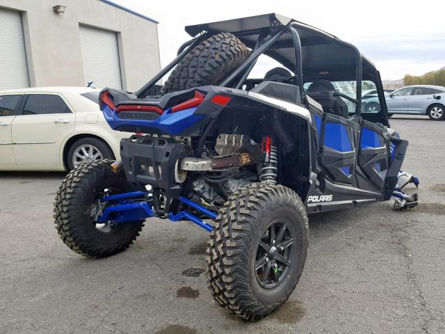 3NSVPL924KF584364 - 2019 POLARIS RZR XP 4 T BLUE photo 4