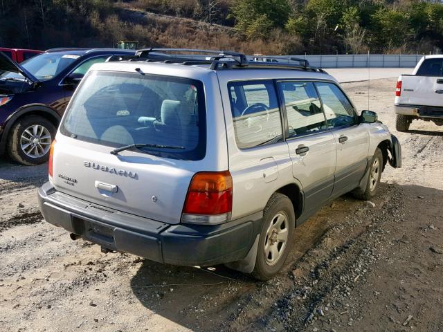 JF1SF6355XH732661 - 1999 SUBARU FORESTER L SILVER photo 4