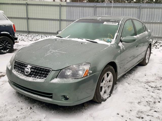 1N4BL11D66N387825 - 2006 NISSAN ALTIMA SE GREEN photo 2