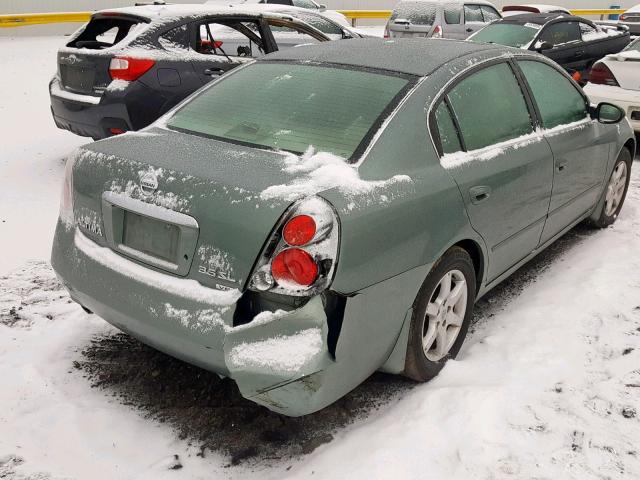 1N4BL11D66N387825 - 2006 NISSAN ALTIMA SE GREEN photo 4