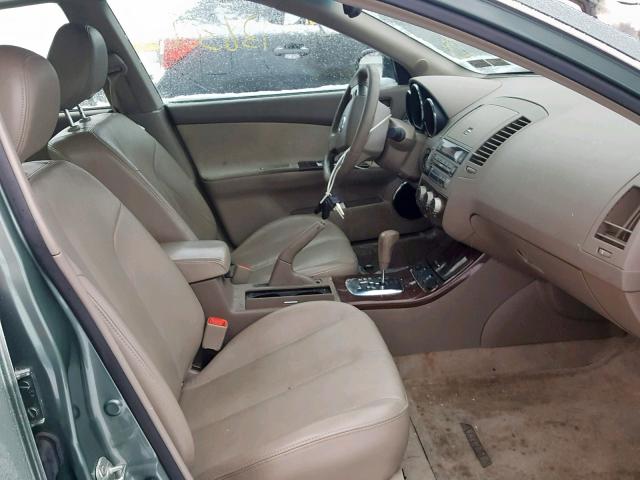 1N4BL11D66N387825 - 2006 NISSAN ALTIMA SE GREEN photo 5