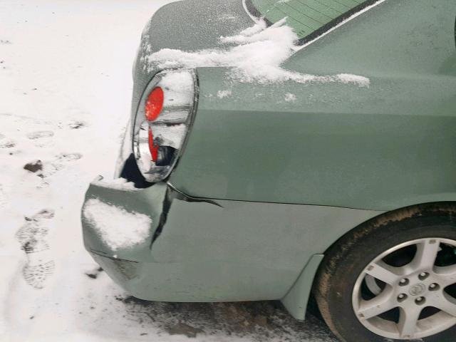 1N4BL11D66N387825 - 2006 NISSAN ALTIMA SE GREEN photo 9