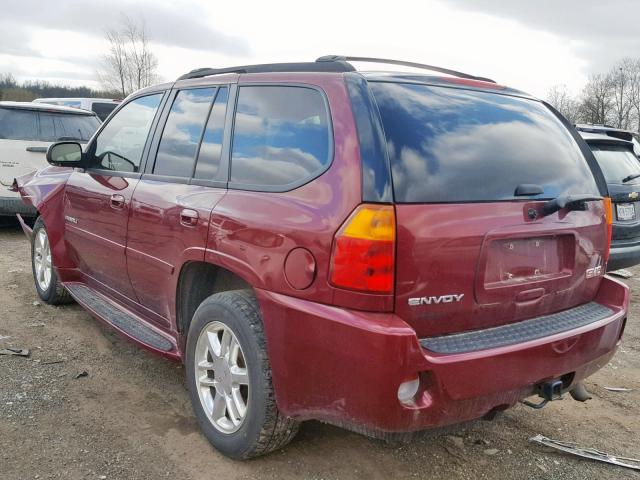 1GKET53M692114633 - 2009 GMC ENVOY DENA RED photo 3