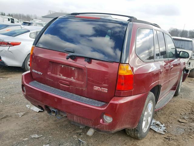 1GKET53M692114633 - 2009 GMC ENVOY DENA RED photo 4