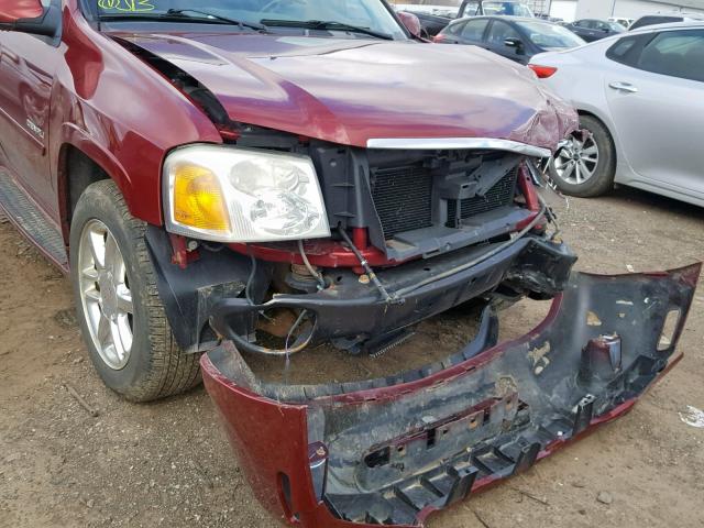 1GKET53M692114633 - 2009 GMC ENVOY DENA RED photo 9