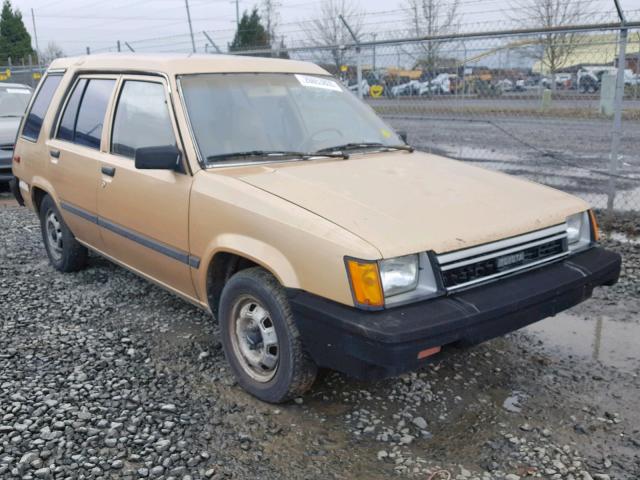 JT2AL32V0E3543983 - 1984 TOYOTA TERCEL DEL BROWN photo 1