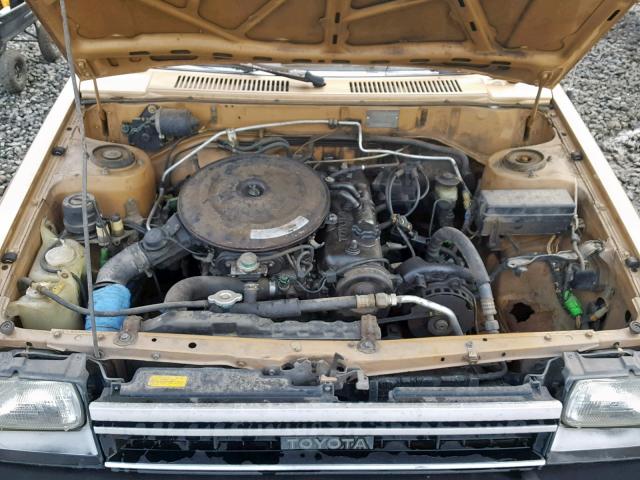 JT2AL32V0E3543983 - 1984 TOYOTA TERCEL DEL BROWN photo 7