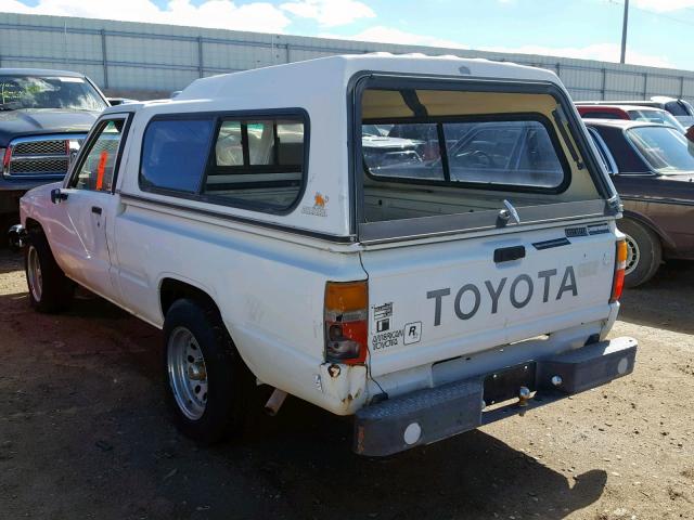 JT4RN50RXH0285550 - 1987 TOYOTA PICKUP 1/2 WHITE photo 3