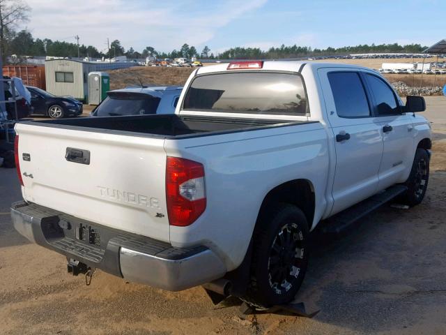 5TFDW5F19GX563787 - 2016 TOYOTA TUNDRA CRE WHITE photo 4