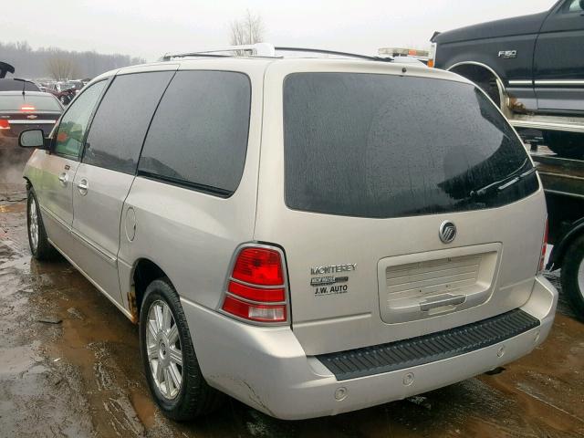 2MRDA22256BJ03864 - 2006 MERCURY MONTEREY L SILVER photo 3