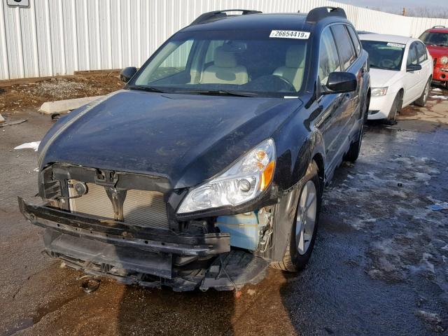 4S4BRDKC0D2286600 - 2013 SUBARU OUTBACK 3. BLACK photo 2