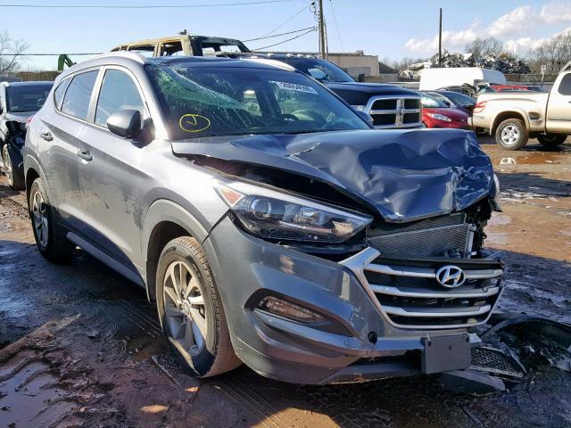 KM8J3CA46HU564508 - 2017 HYUNDAI TUCSON LIM GRAY photo 1