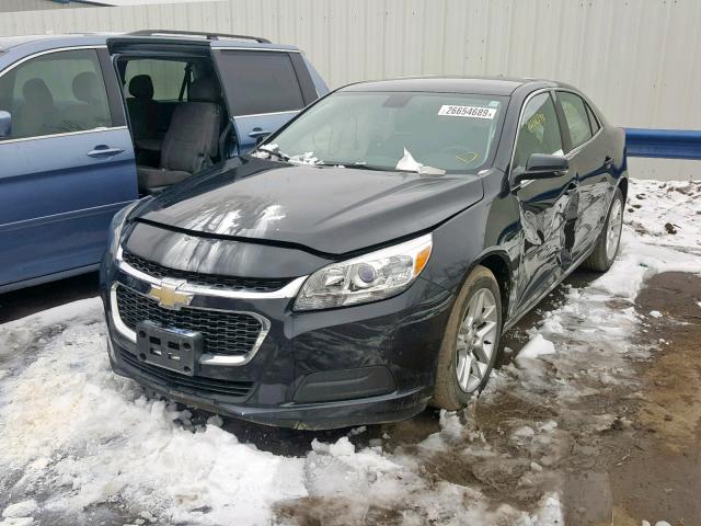 1G11C5SL6FF107567 - 2015 CHEVROLET MALIBU 1LT შავი ფოტო 2