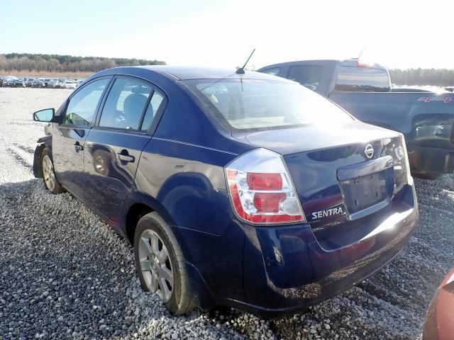 3N1AB61E08L691253 - 2008 NISSAN SENTRA 2.0 BLUE photo 3